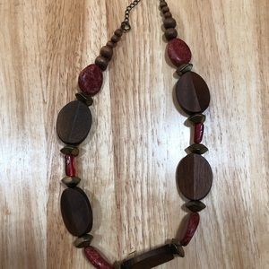 🐞🐞Eclectic Necklace in Warm Tones!🐞🐞